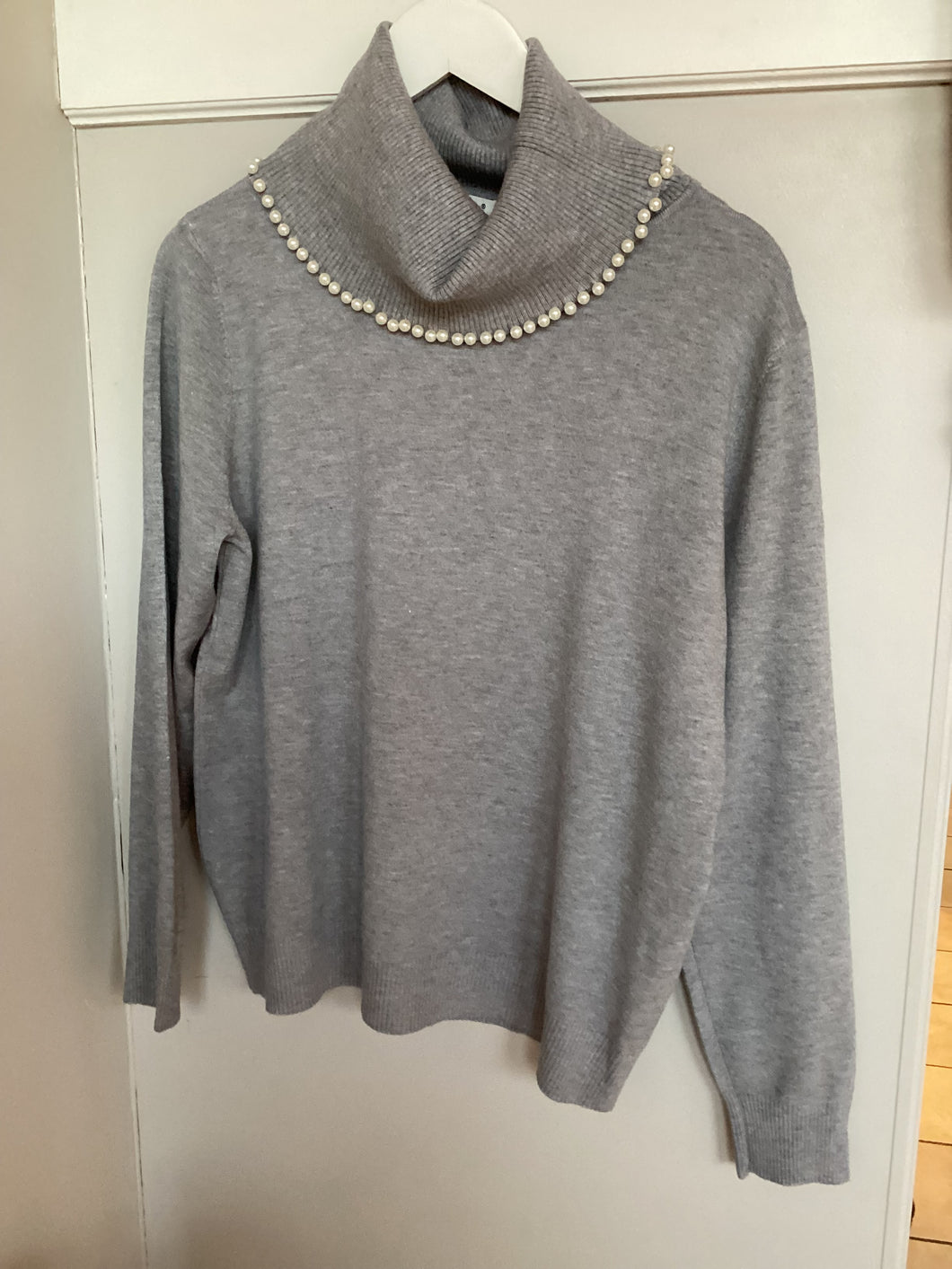 Pearl Polo Neck Jumper