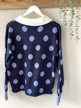 Load image into Gallery viewer, Dotty Long Sleeve Polo
