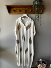 Load image into Gallery viewer, Metallic Leaf Embroidered Dress
