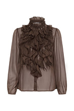 Load image into Gallery viewer, Saint Tropez Lijla Ruffle Blouse
