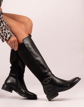 Load image into Gallery viewer, Lunar Corby Black Long Boot

