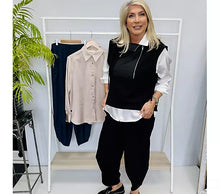 Load image into Gallery viewer, Malissa J Lightweight Barrel Trousers
