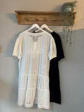 Load image into Gallery viewer, Malissa J - Tiered Broderie Anglaise Knee Length Dress
