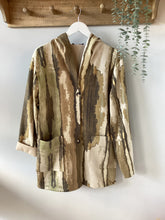 Load image into Gallery viewer, Abstract Print Hooded Jacket
