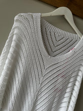 Load image into Gallery viewer, V-Neck Open Knit Sweater
