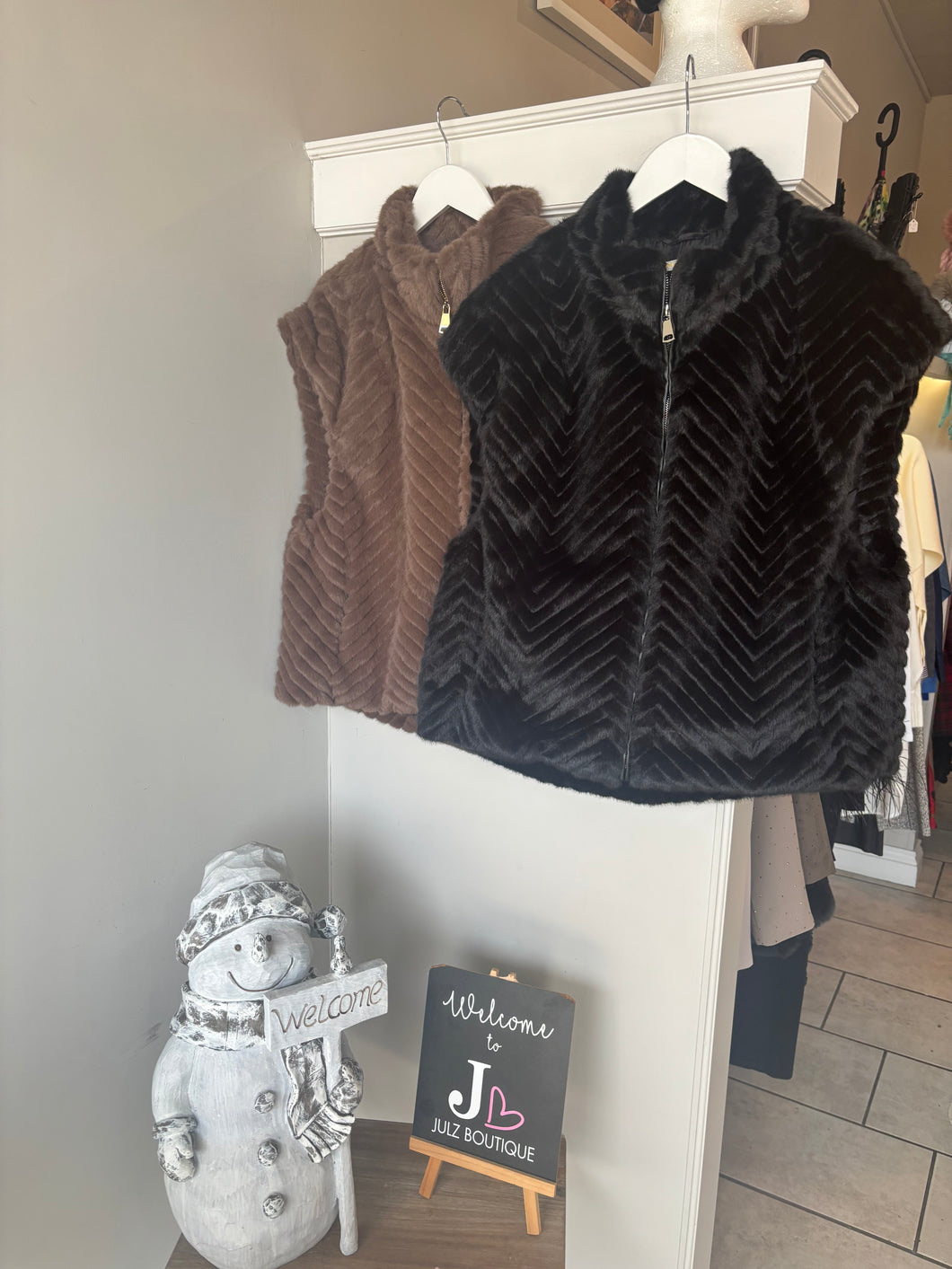 Malissa J - Faux Fur Gilet