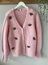 Load image into Gallery viewer, Noen Wild Rose Beaded Oversized Cardigan
