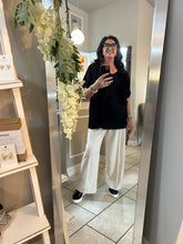 Load image into Gallery viewer, Malissa J Pleated Flower Topo
