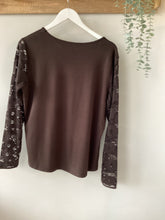 Load image into Gallery viewer, Malissa J Lace Sequin Sleeve Top Pre-order
