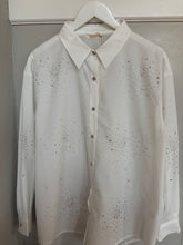 Load image into Gallery viewer, Malissa J - White Sparkle Shirt

