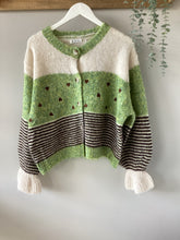 Load image into Gallery viewer, Apple Orchard Colour-Block Cardigan
