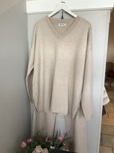 Load image into Gallery viewer, V Neck Soft Knit Lounge Suit
