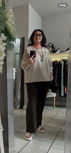 Load image into Gallery viewer, Soft touch Sweatshirt with necklace
