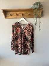 Load image into Gallery viewer, Malissa J - Mesh V-Neck Top
