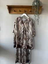 Load image into Gallery viewer, Zebra Print Floral Border Co-ord Set
