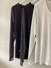 Load image into Gallery viewer, Malissa J Sparkle Sleeve Top
