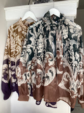 Load image into Gallery viewer, Tie Neck Chiffon Blouse
