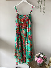 Load image into Gallery viewer, Malissa J Tropical Print Swing Dress

