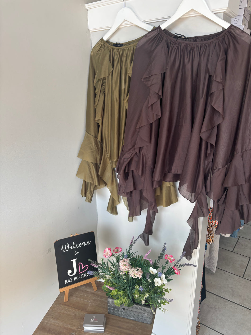 Ruffle Blouse