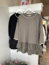 Load image into Gallery viewer, Malissa J Sparkle Ruffle Top
