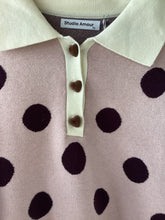 Load image into Gallery viewer, Dotty Long Sleeve Polo
