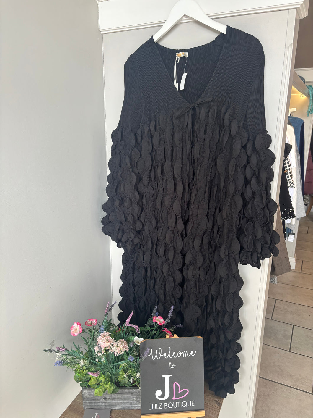 Malissa J - Bubble Longline Cardigan