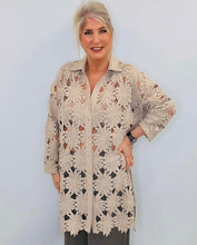 Load image into Gallery viewer, Malissa J - Flowered Lace Shirt
