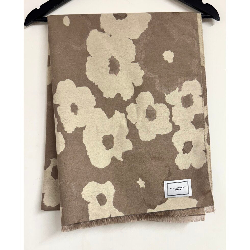 Elie Beaumont Poppy Scarf Beige