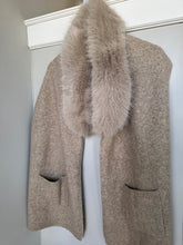 Load image into Gallery viewer, Elie Beaumont Faux Fur Wrap
