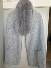 Load image into Gallery viewer, Elie Beaumont Faux Fur Wrap
