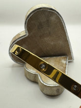Load image into Gallery viewer, Just Julz Clover Diamanté Bangle
