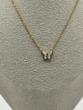 Load image into Gallery viewer, Just Julz Mother Of Pearl Butterfly Necklace
