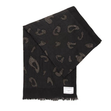 Load image into Gallery viewer, Ellie Beaumont Leopard Diamante Scarf
