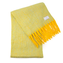 Load image into Gallery viewer, Ellie Beaumont Tonal Lime Winter Scarf

