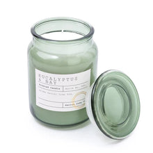 Load image into Gallery viewer, large Apothecary Lided Candle – Eucalyptus and Bay
