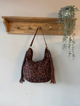 Load image into Gallery viewer, Every Other Large Animal Print Tassel Bag
