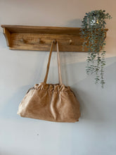 Load image into Gallery viewer, Every Other Drawstring Faux Suede Tassel Bag
