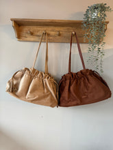Load image into Gallery viewer, Every Other Drawstring Faux Suede Tassel Bag
