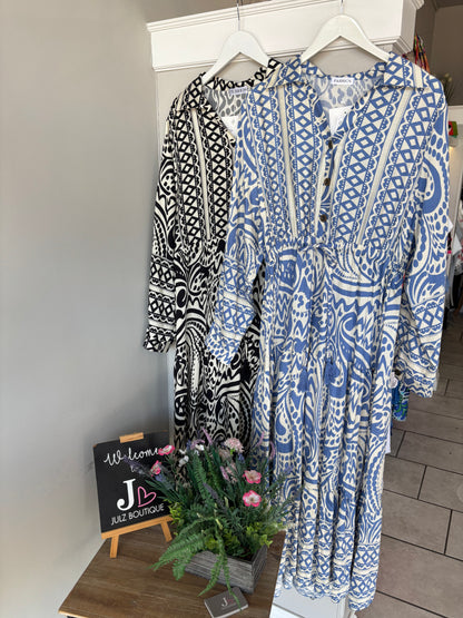 Tribal Print MaxiDress