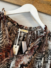 Load image into Gallery viewer, Malissa J Chocolate Floral Blouse
