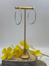 Load image into Gallery viewer, Malissa J Coloured Diamanté Hoop Earrings
