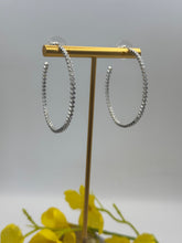 Load image into Gallery viewer, Malissa J Coloured Diamanté Hoop Earrings
