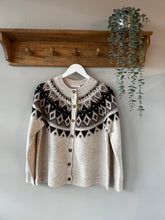 Load image into Gallery viewer, Fair Isle Button Cardigan

