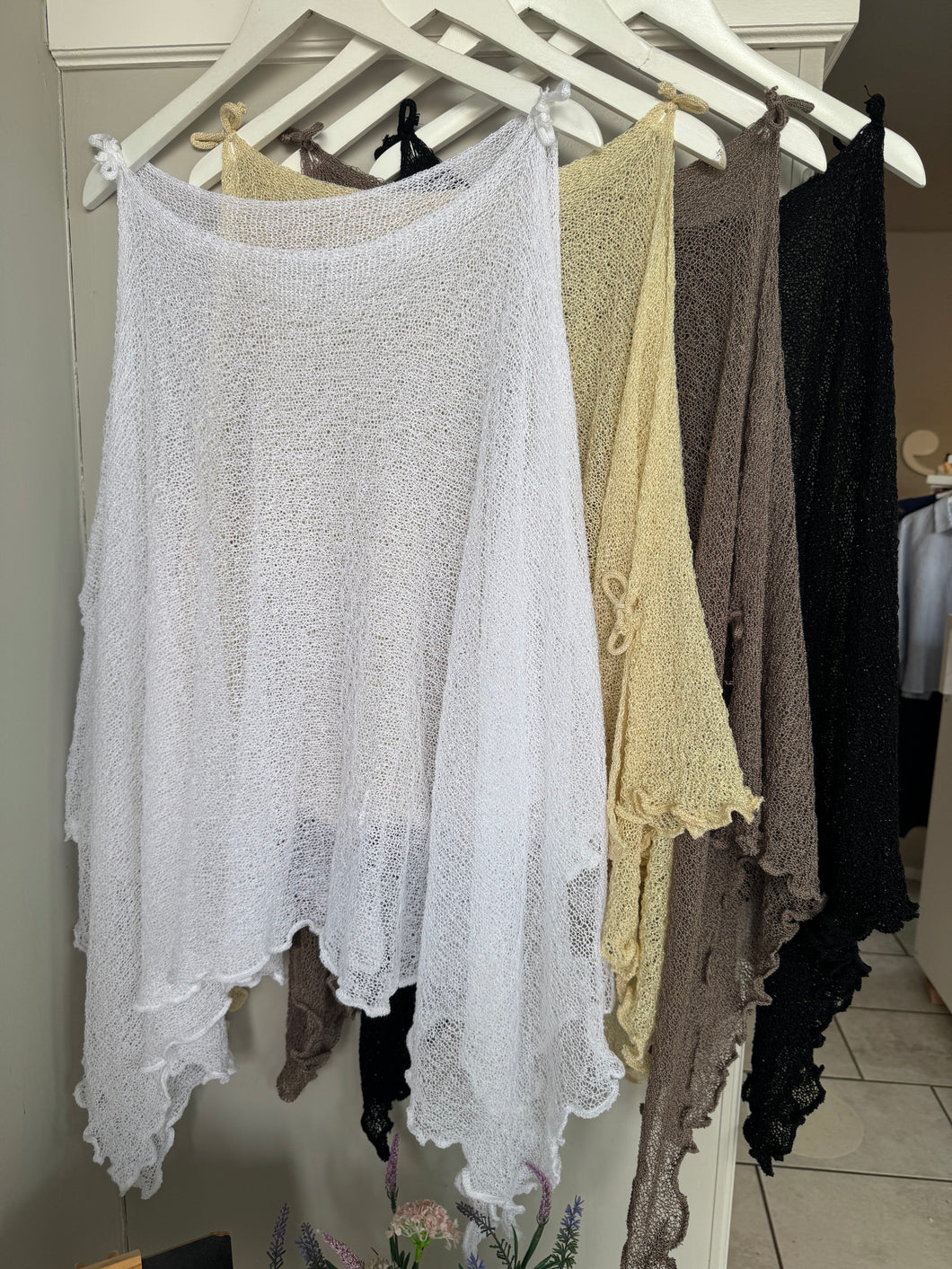 Multi Wear Sheer Throw-over