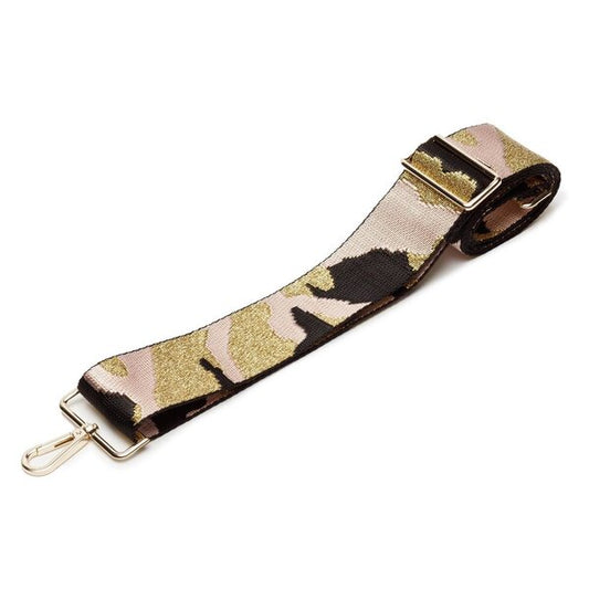 Elie Beaumont Crossbody Strap Pink Camo