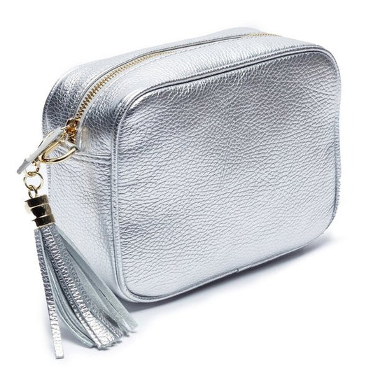Elie Beaumont Crossbody Silver